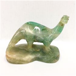 3.5"X4.5" Fluroite Dino