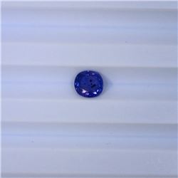 1.05 ct natural ceylon purlpe sapphire cushion cut