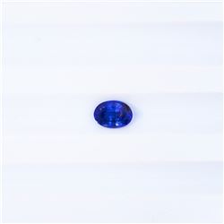0.98 ct natural ceylon purple sapphire oval cut