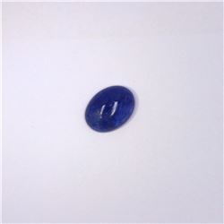 6.68 ct tanzanite cab oval cut