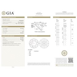 GIA/Round/H/SI2/1.52ct