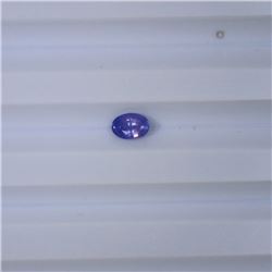 0.54 ct natural ceylon purple sapphire oval cut