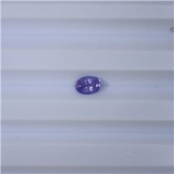 0.71 ct natural ceylon purple sapphire oval cut