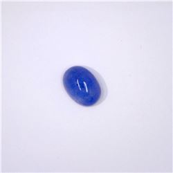 6.81 ct tanzanite cab oval cut