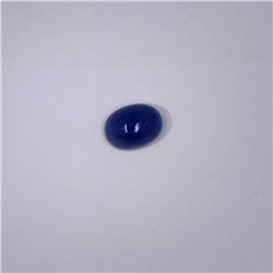 9.54 ct tanzanite cab oval cut