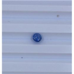 1.01 ct natural ceylon blue sapphire round cut
