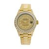 Rolex Pre-owned 26mm Womens String Champagne 18K Gold - REF-1140H2N