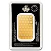 Image 2 : Genuine 1 oz 0.9999 Fine Gold Bar - Royal Canadian Mint