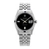 Rolex Pre-owned 36mm Mens Black Dial Stainless Steel - REF-580W3Y