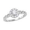 0.76 CTW Diamond Solitaire Bellina Bridal Engagement Ring 14KT Two-tone Gold - REF-104Y9X