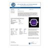 Image 3 : 6 CTW Amethyst & Micro Pave Halo VS/SI Diamond Ring Solitaire 18K White Gold - REF-56A8X - 23091