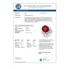 Image 3 : 6.30 CTW Ruby & Diamond Ring 18K White Gold - REF-134N4Y - 13064
