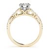 Image 2 : 1.35 CTW Certified VS/SI Diamond Solitaire Ring 18K Yellow Gold - REF-376W2F - 27842