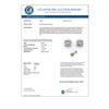 Image 3 : 1.02 CTW Cushion Cut VS/SI Diamond Stud Designer Earrings 18K Yellow Gold - REF-180T2M - 32290