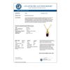 Image 3 : 0.77 CTW Amethyst & Diamond Pendant 10K Yellow Gold - REF-9X3T - 12728