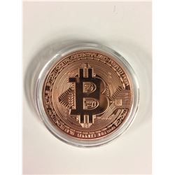 Bronze Coin BTC Bitcoin Collection