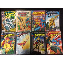 DC COMIC BOOK LOT (SUPERMAN, WORLD'S FINEST, FIRESTORM, SUPER-GIRL)