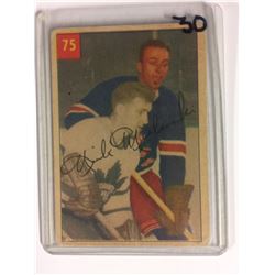 1954 Parkhurst #75 Nick Mickoski *RANGERS*