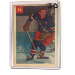1954 PARKHURST #68 DON RALEIGH *RANGERS*