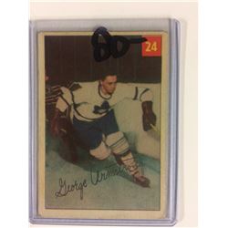 1954 PARKHURST #24 GEORGE ARMSTRONG *MAPLE LEAFS*