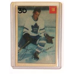 1954 PARKHURST #18 JIM MORRISON *MAPLE LEAFS*