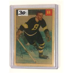 1954 PARKHURST #88 JACK McINTYRE *BLACK HAWKS*