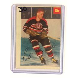 1954 PARKHURST #86 *PETE CONACHER *BLACK HAWKS*