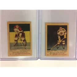 1951-52 PARKHURST #46 JOHN FOGOLIN & #24 ROBERT "DUNC" FISHER