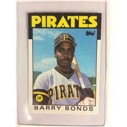 1986 Topps Traded Barry Bonds ROOKIE