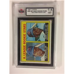 1967 TOPPS #569 AM. LEAG. ROOKIE STARS (ROD CAREW ROOKIE) 7.5 NMM+ (KSA)
