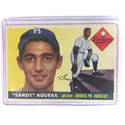 1955 Sandy Koufax Rookie Topps #123