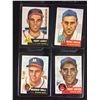 Image 1 : 1953 TOPPS BASEBALL CARD LOT (NM) LOWREY, GRASSO, WALL, SIMPSON
