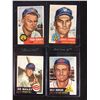 Image 1 : 1953 TOPPS BASEBALL CARD LOT (NM) GRAY, STOBBS, BAILEY, JOHNSON