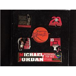 MICHAEL JORDAN RETIREMENT PIN SET (LIMITED EDITION) 5381/ 23000
