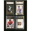 Image 1 : HIGH GRADED HOCKEY CARD LOT (VERBEEK,HJALMARSSON, HARTNELL)