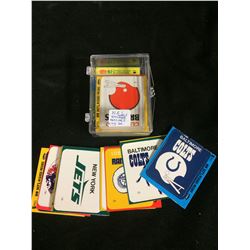 NFL STICKER PATCHES LOT