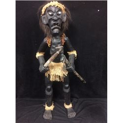 TAHITIAN WARRIOR  36" STATUE