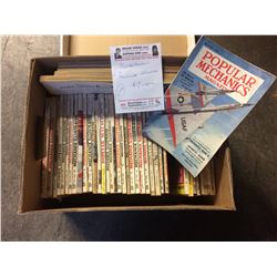 1950-60'S POPULAR MECHANICS & MECHANIX ILLUSTRATED MAGAZINE LOT (47 COPIES)