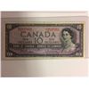 Image 1 : 1954 CANADIAN $10 BANK NOTE