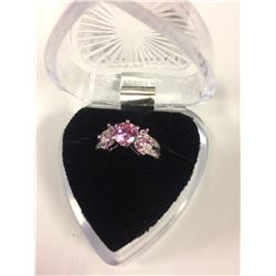 925 SILVER RING W/ GEMSTONE