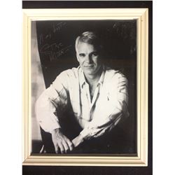 STEVE MARTIN AUTOGRAPHED 8" X 10" FRAMED PHOTO