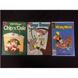 VINTAGE WALT DISNEY & DELL COMIC BOOK LOT