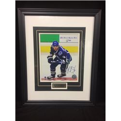 ALEXANDRE BURROWS AUTOGRAPHED 16" X 20" FRAMED PHOTO (LIMITED EDITION 75/300)