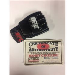 RANDY COUTURE AUTOGRAPHED UFC GLOVE W/ COA