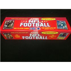 1990 COLLECTOR SET SCORE NFL FOOTBALL (665 PLAYER CARDS)