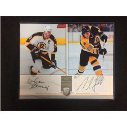 DUAL SIGNATURE PORTRAITS (ZDENO CHARA & MILAN JURCINA)