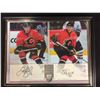 Image 1 : DUAL SIGNATURE PORTRAITS (JAROME IGINLA & ALEX TANGUAY)