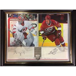 DUAL SIGNATURE PORTRAITS (CAM WARD & ERIC STAAL)