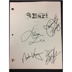 MY NAME IS EARL "JOY'S WEDDING" DRAFT AUTOGRAPHED BY JASON LEE, ETHAN SUPLEE, JAIME PRESSLY