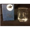 Image 1 : 3D HOCKEY PLAYER CRYSTAL (2" X 1")
